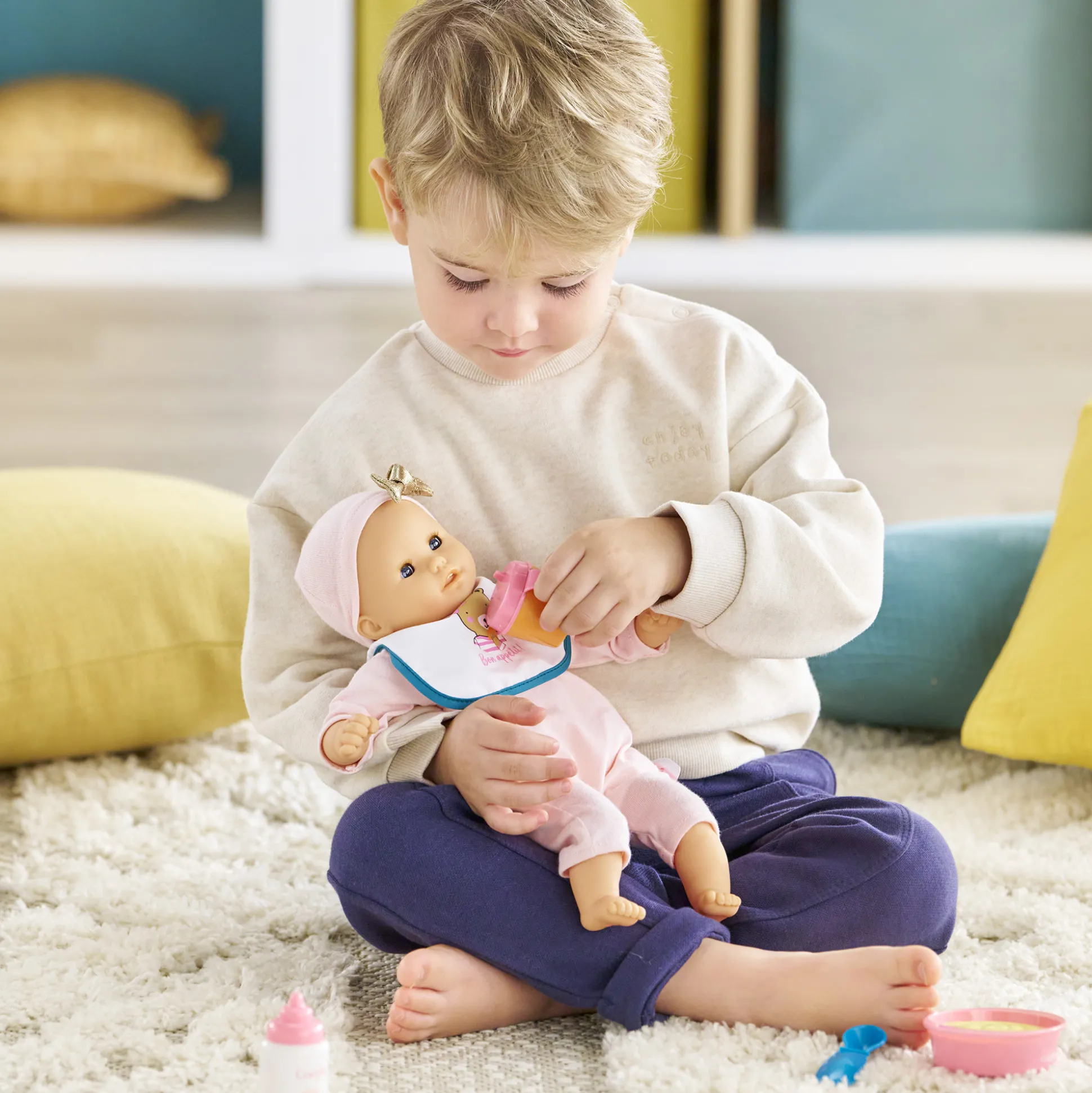 Mon Bébé Calin Margaux Corolle en Fêtes et Coffret Repas