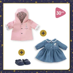 Mon Dressing Week-end à Paris pour poupon 30 cm