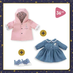Mon Dressing Week-end à Paris pour poupon 36 cm