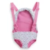 Porte-bébé Floral pour poupon 36 et 42 cm