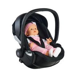 Porte-Poupon Cybex 2 en 1 noir pour poupon 36 et 42 cm