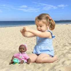 Poupon Bébé Bain Alyzée - Grenouille