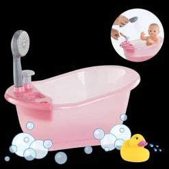 Poupon Emma fait pipi et Baignoire