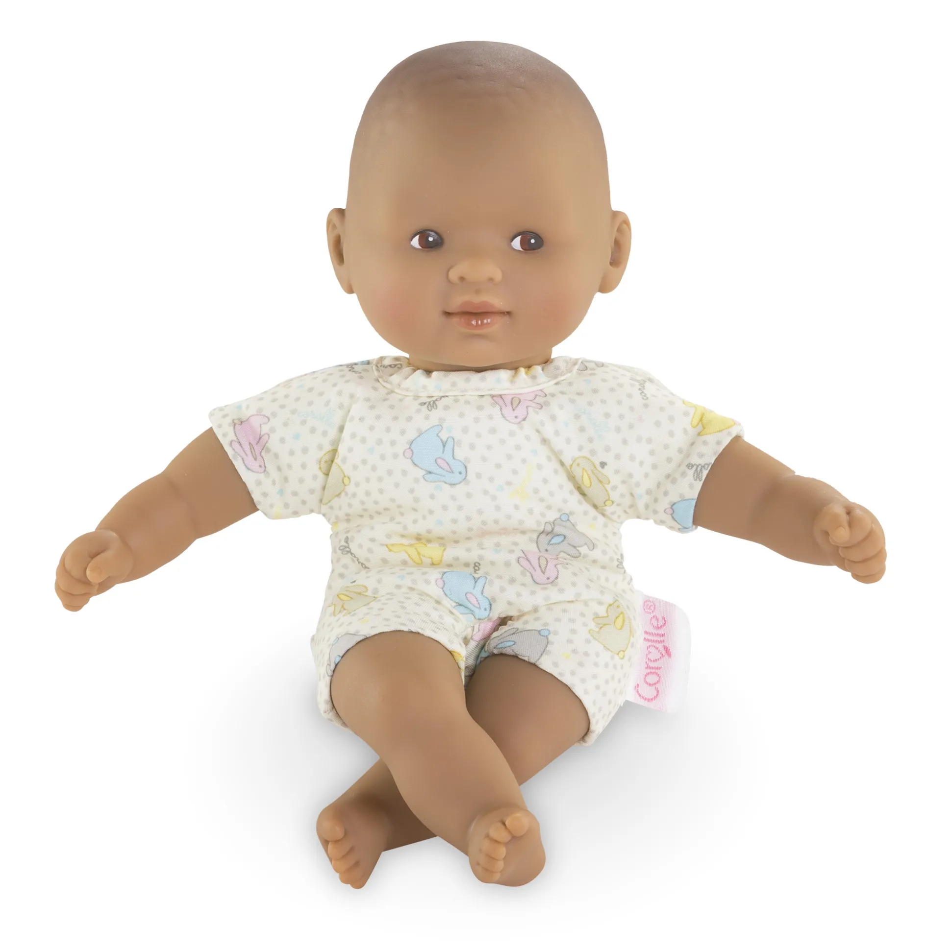 Poupon Mini Calin Lapins Yeux Marron