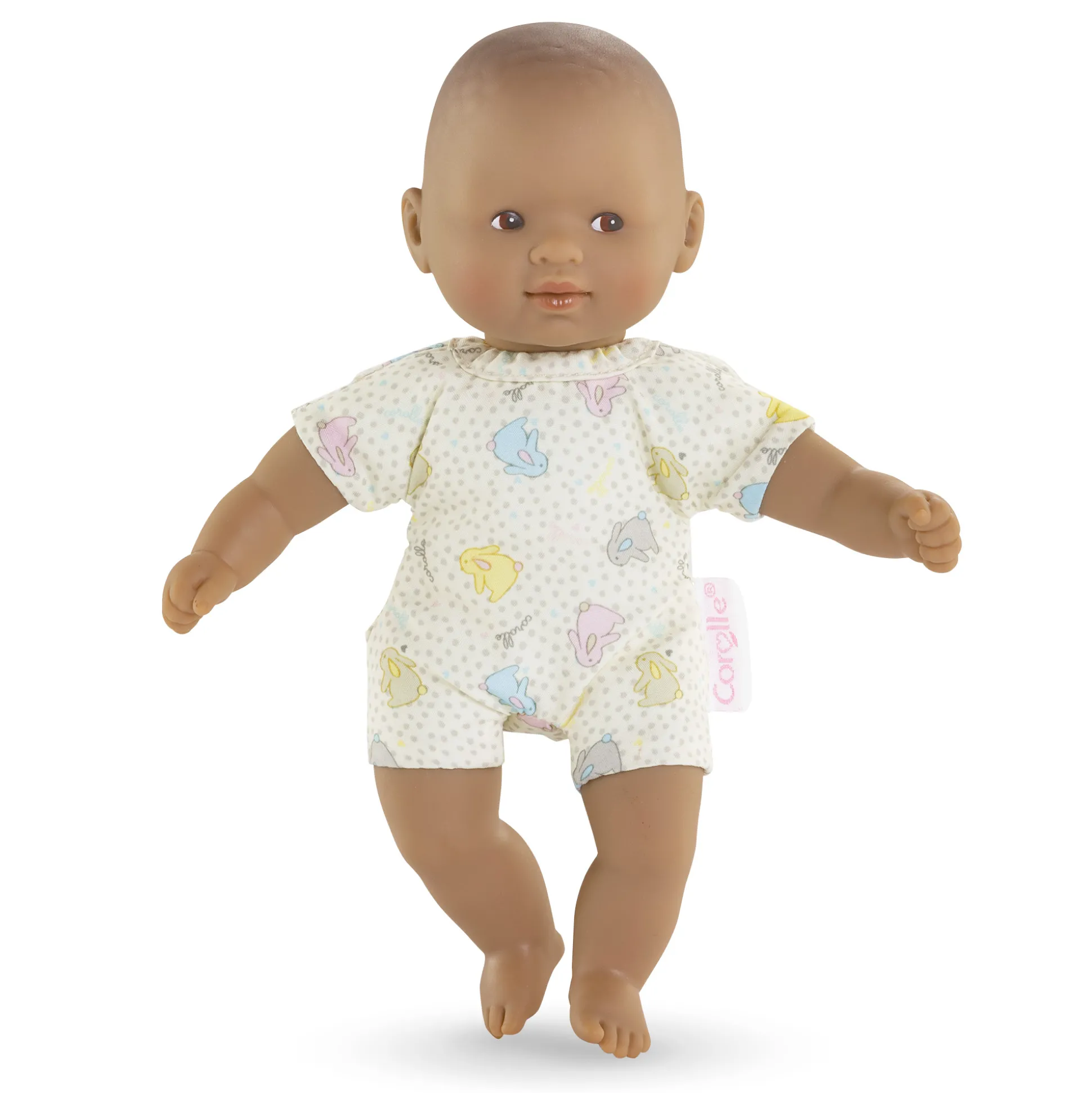 Poupon Mini Calin Lapins Yeux Marron