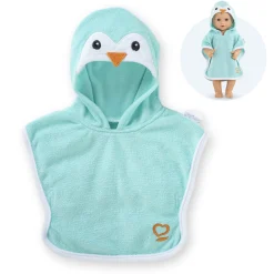 Poupon Paul fait pipi et Cape de Bain Pingouin