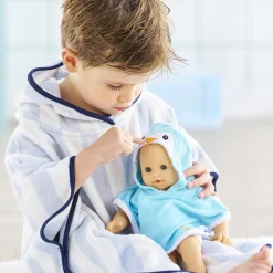 Poupon Paul fait pipi et Cape de Bain Pingouin