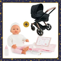 Poupon Rose et Landau Cybex Noir
