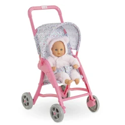Poussette Florale pour poupon 30 cm
