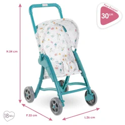 Poussette Oursons pour poupon 30 cm