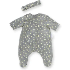 Pyjama Brille dans la Nuit & Bandeau pour poupon 36 cm