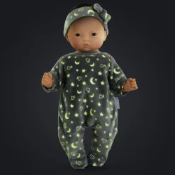 Pyjama Brille dans la Nuit & Bandeau pour poupon 30 cm