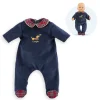 Pyjama Corolle en Fêtes pour poupon 36 cm