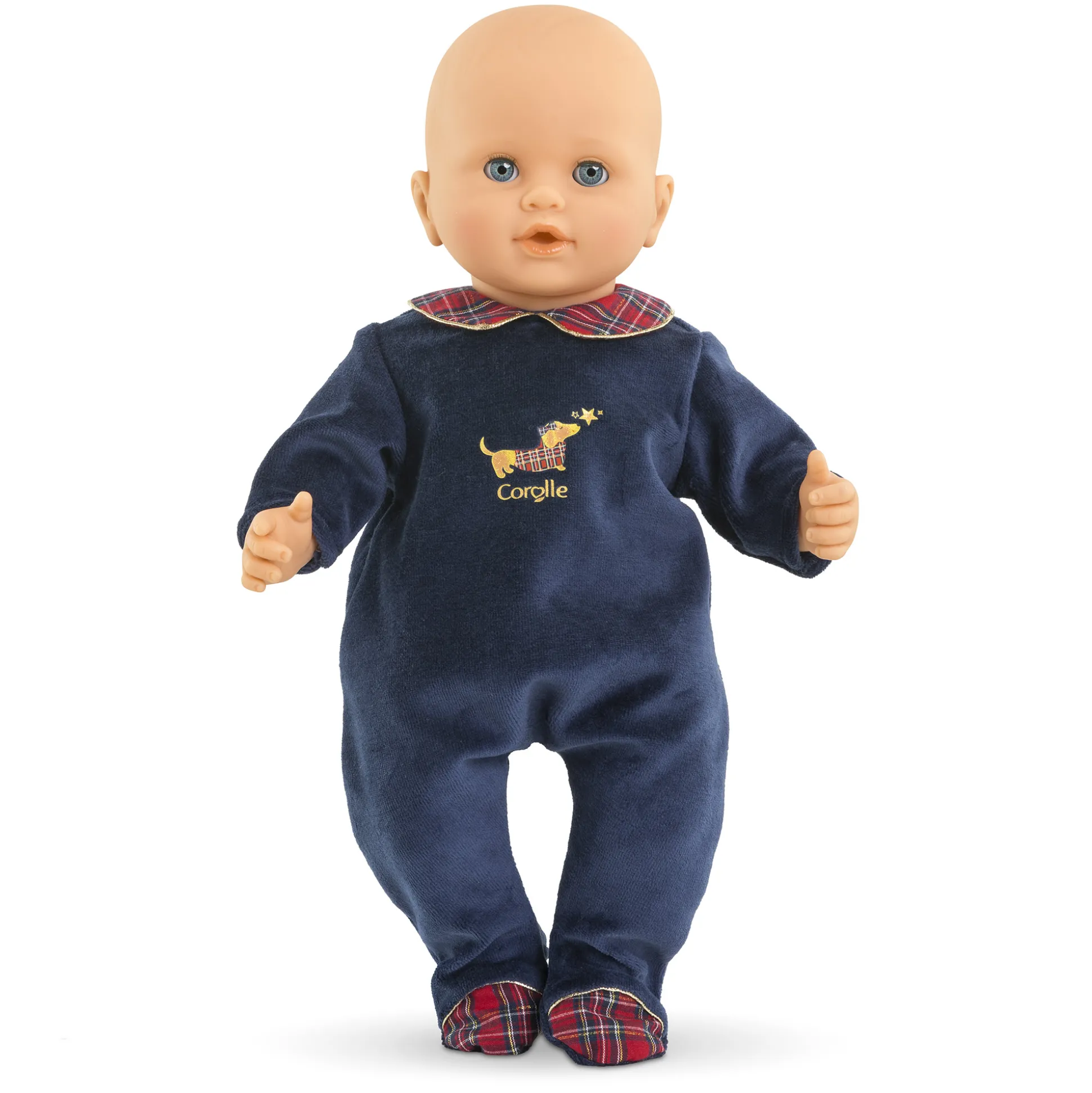 Pyjama Corolle en Fêtes pour poupon 36 cm