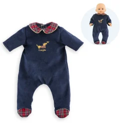 Pyjama Corolle en Fêtes pour poupon 30 cm