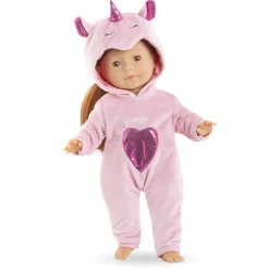 Pyjama Licorne Rose pour poupée ma Corolle