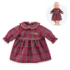 Robe Corolle en Fêtes pour poupon 36 cm