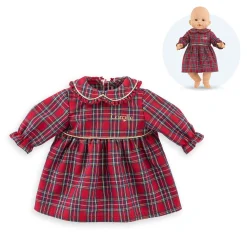 Robe Corolle en Fêtes pour poupon 36 cm