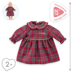 Robe Corolle en Fêtes pour poupon 36 cm
