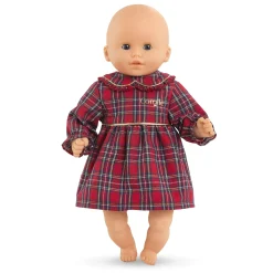 Robe Corolle en Fêtes pour poupon 30 cm