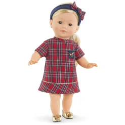 Robe et Bandeau Corolle en Fêtes pour poupée ma Corolle