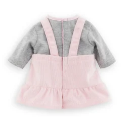 Robe et T-shirt Bords de Loire pour poupon 30 cm