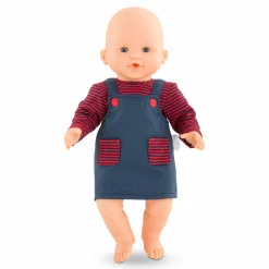 Robe Marinière pour poupon 36 cm