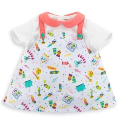 Robe Petit Artiste pour poupon 36 cm