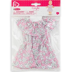 Robe Rose pour poupée ma Corolle