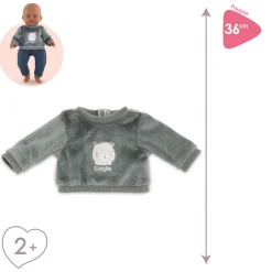 Sweat Ourson pour poupon 36 cm