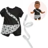 Tenue de patineuse & ruban pour poupée ma Corolle