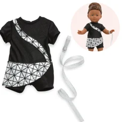 Tenue de patineuse & ruban pour poupée ma Corolle