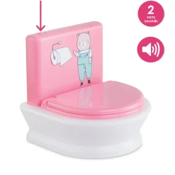 Toilettes interactives pour poupons 30 et 36 cm