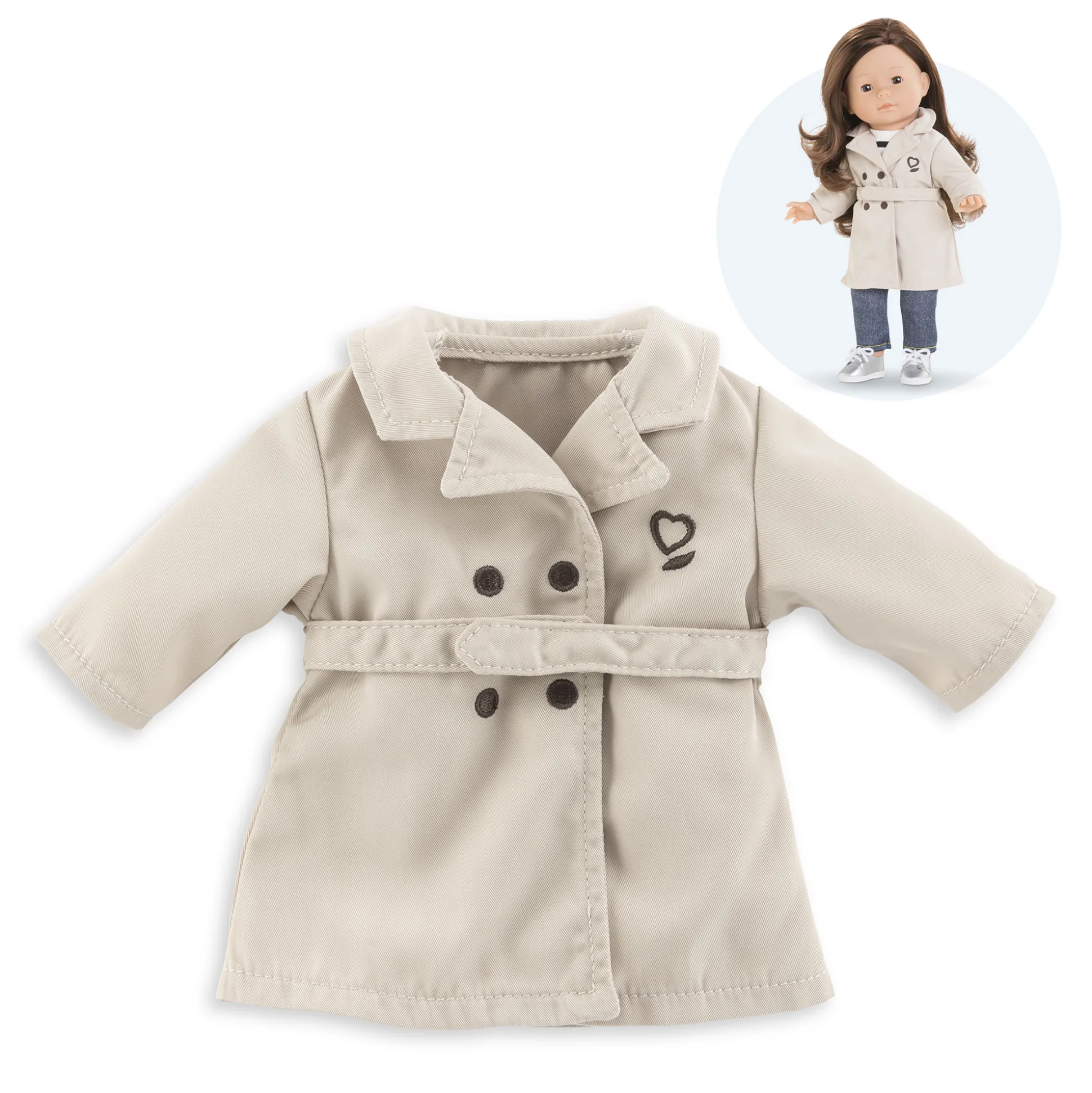 Trench Beige pour poupée ma Corolle