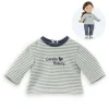 T-Shirt Rayé Manches Longues pour poupée ma Corolle
