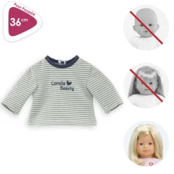 T-Shirt Rayé Manches Longues pour poupée ma Corolle